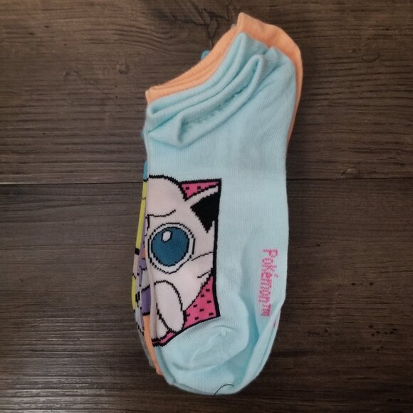 Pokemon 5 pack no show socks - Picture 4 of 7